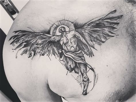 101 Amazing Fallen Angel Tattoos For 2024!